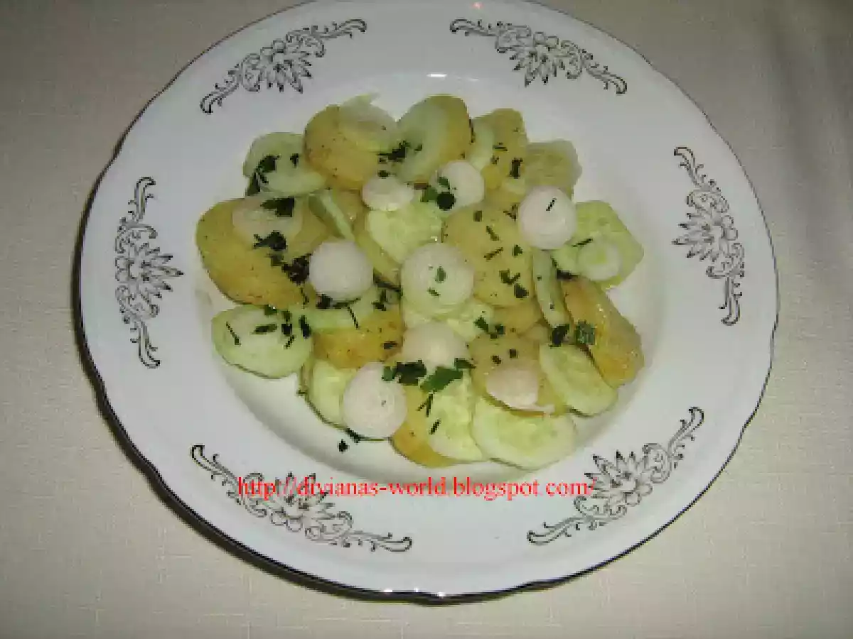 SNITEL VIENEZ CU SALATA DE CARTOFI - poza 4