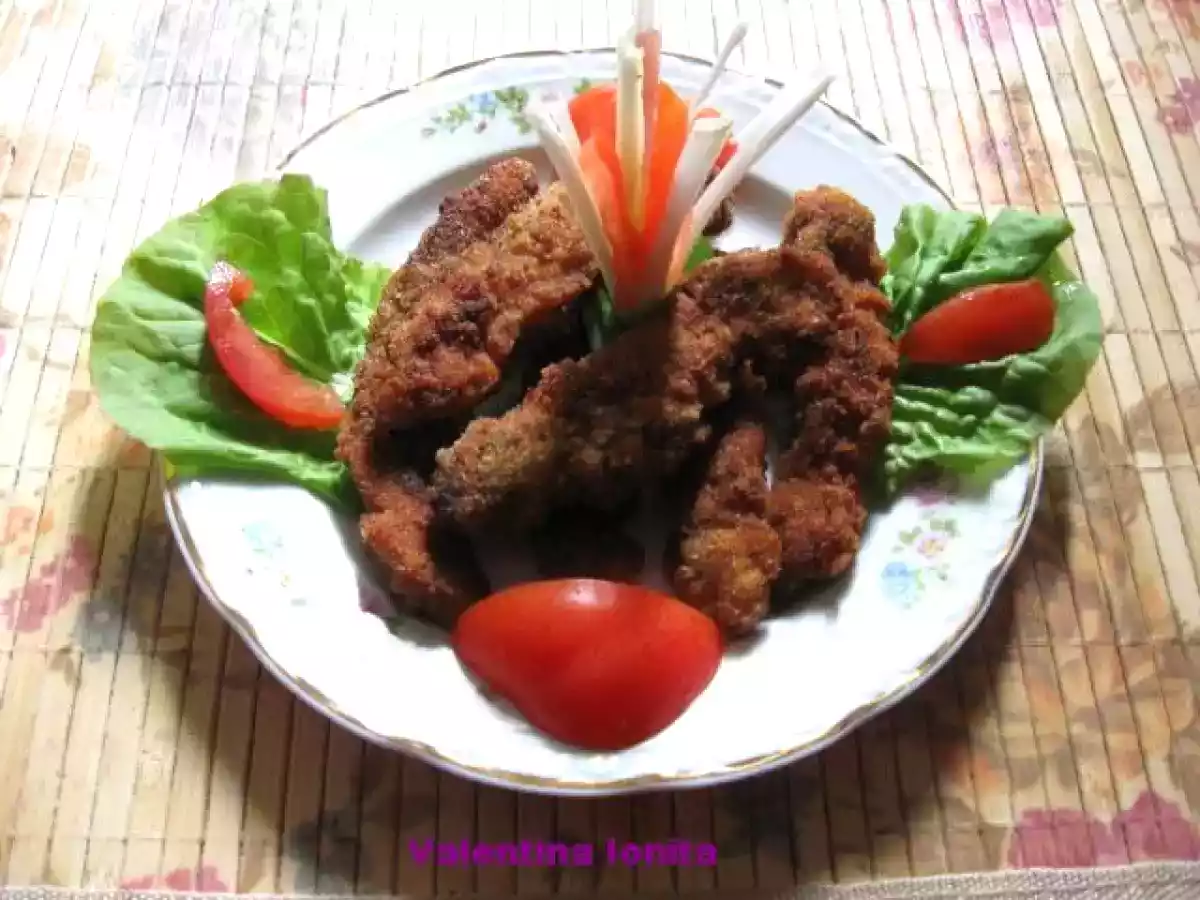 Snitele betisoare din piept de gaina cu mac