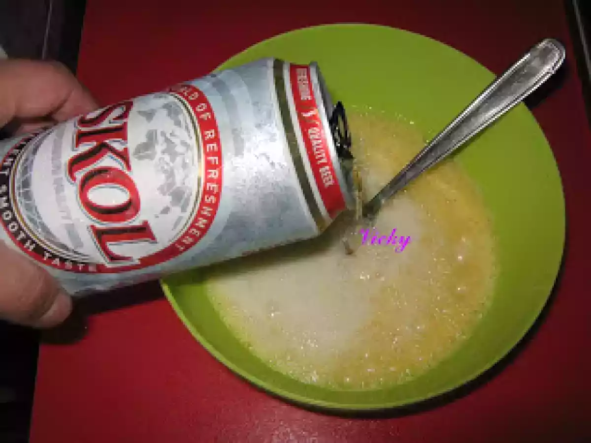 Snitele de pui in aluat de bere - poza 6