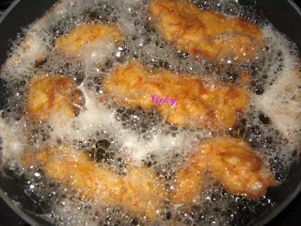 Snitele de pui in aluat de bere - poza 12