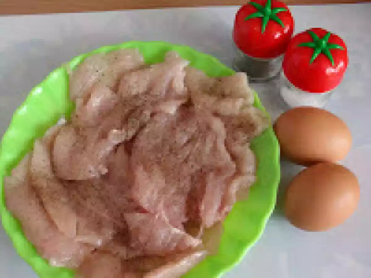 SNITELE DIN PIEPT DE PUI IN PESMET - poza 4