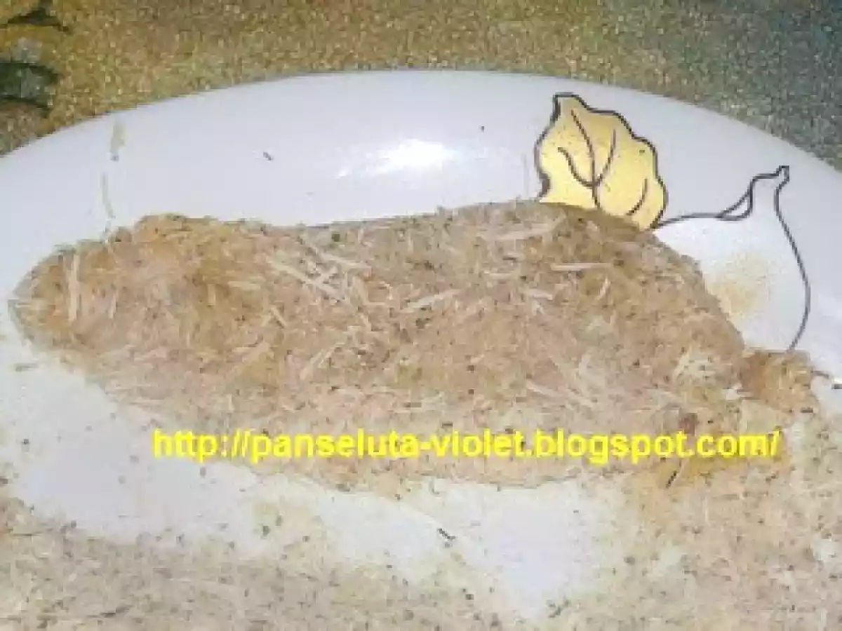 Snitzelul Gabrielei cu ierburi si sos mozzarella - poza 6