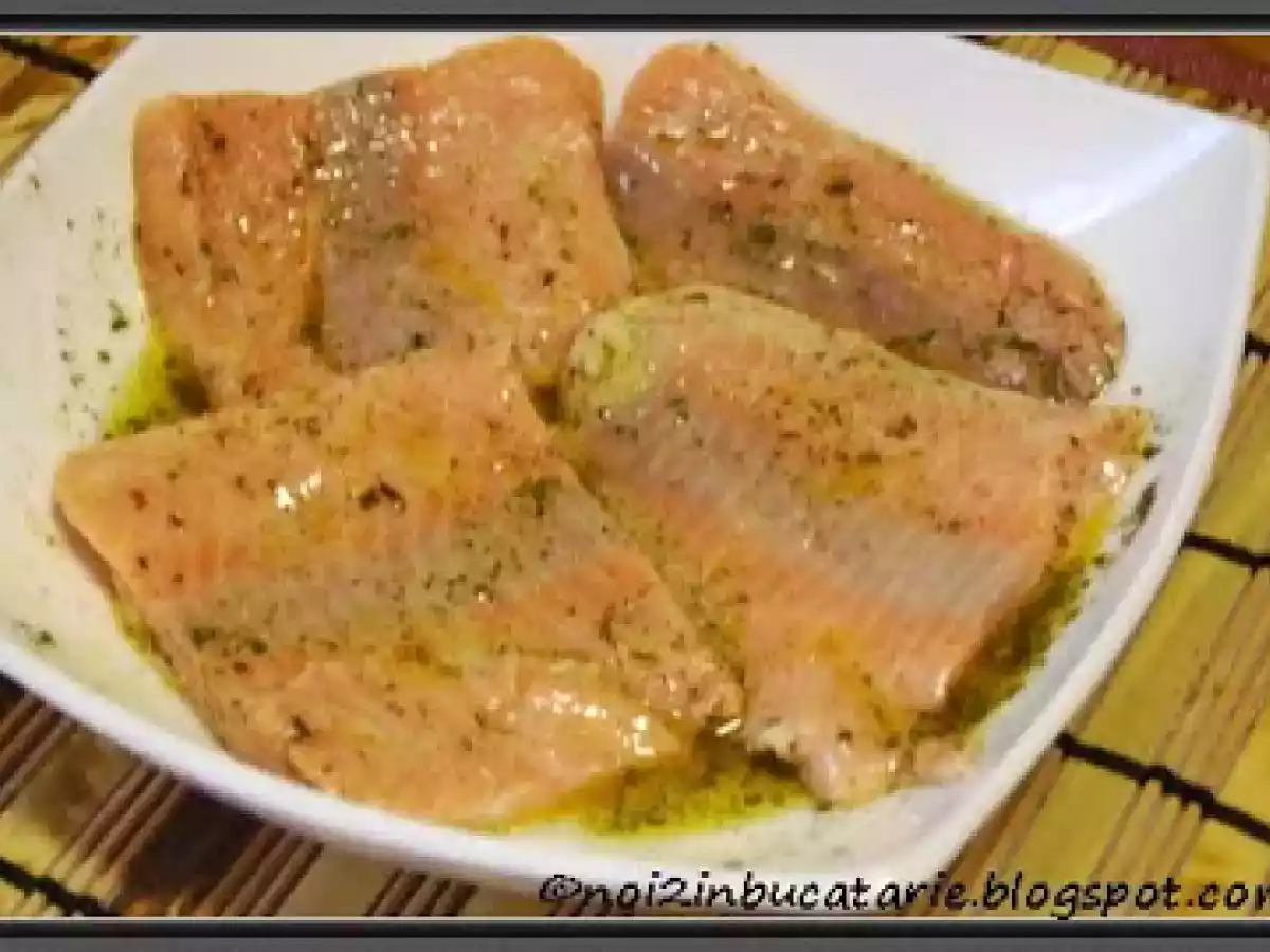 Somon aromat cu cartofi la cuptor - poza 4