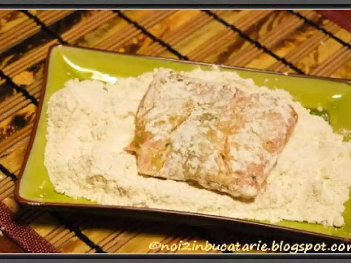 Somon aromat cu cartofi la cuptor - poza 8