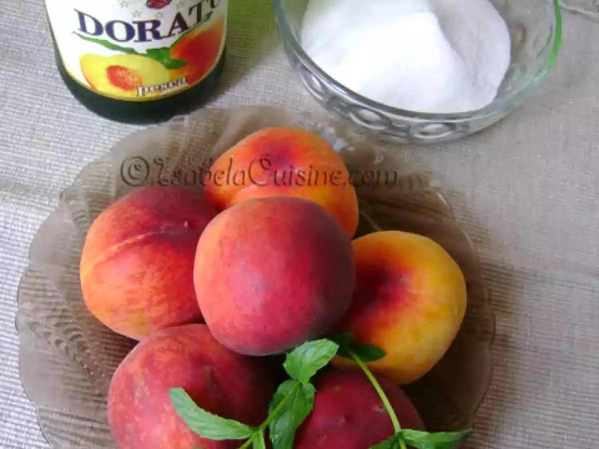 Sorbet de piersici si vin spumant - poza 2