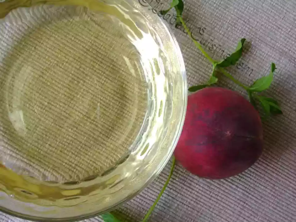 Sorbet de piersici si vin spumant - poza 3