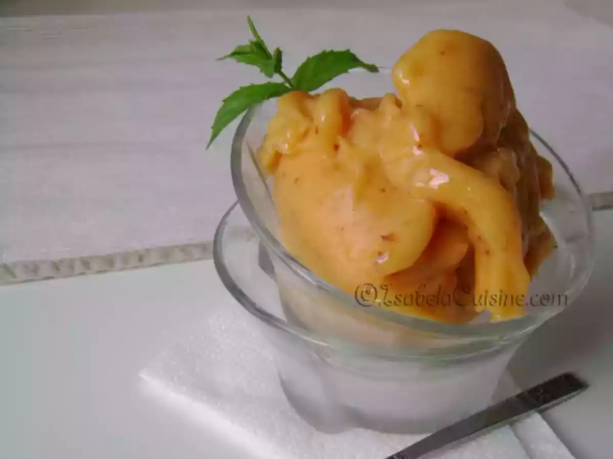 Sorbet de piersici si vin spumant - poza 7