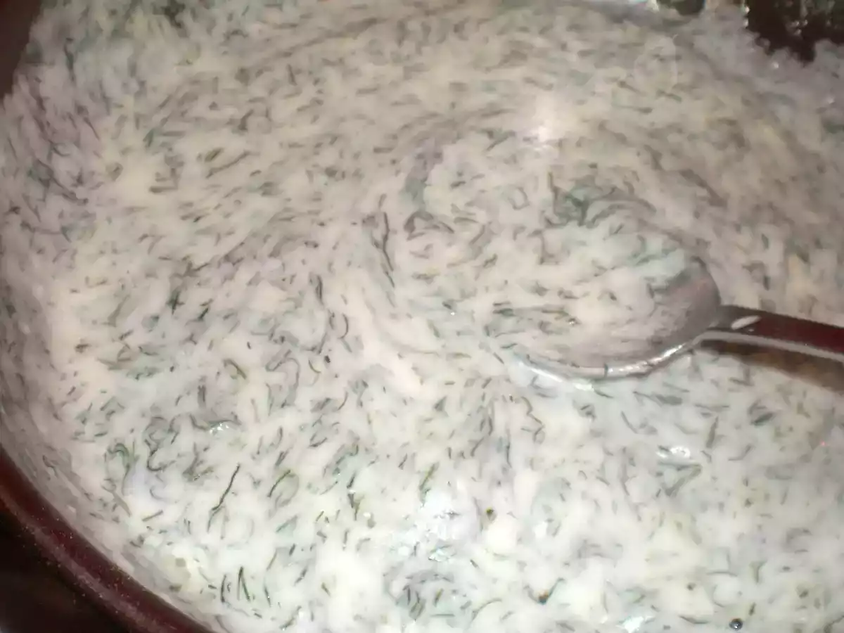 Sos alb cu marar - poza 3