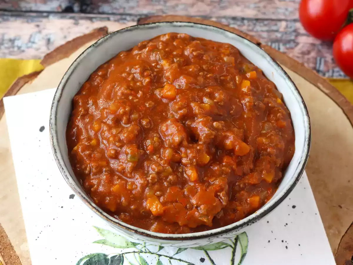 Sos bolognez de casă - ragù alla bolognese - poza 2