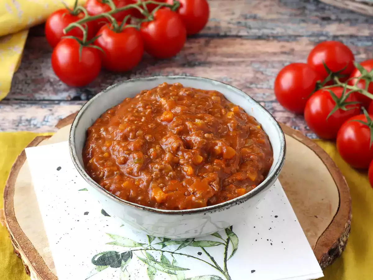 Sos bolognez de casă - ragù alla bolognese - poza 4