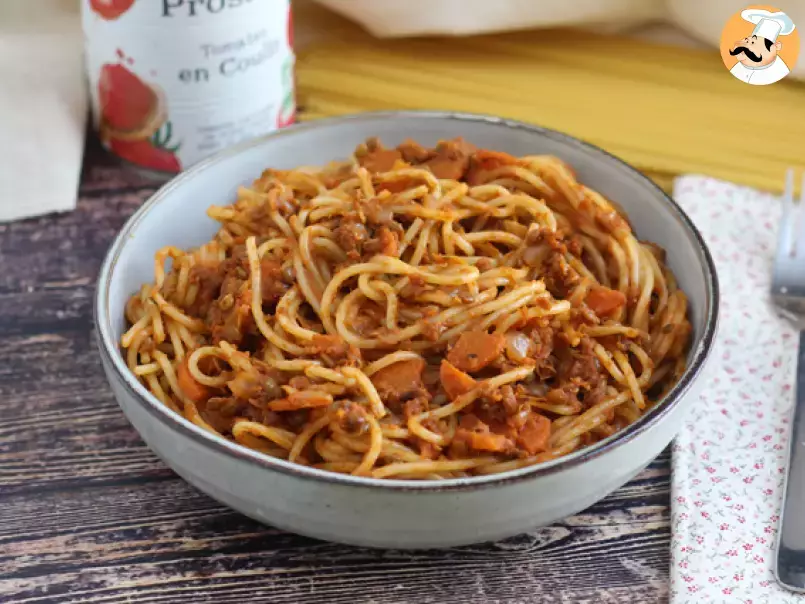 Sos Bolognez vegetarian pentru spaghete, poza 1