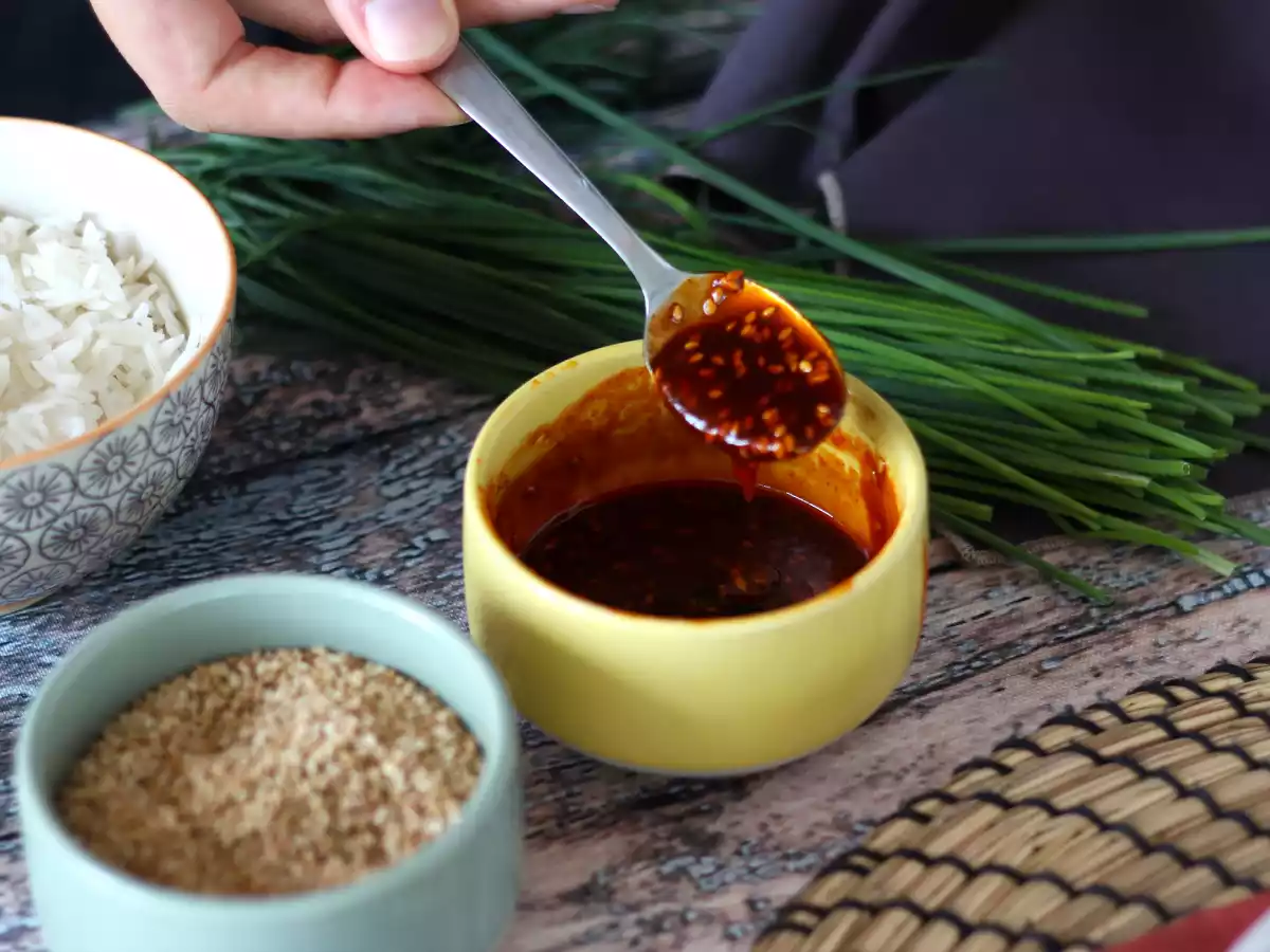 Sos coreean picant Gochujang pentru Bibimbap - poza 3