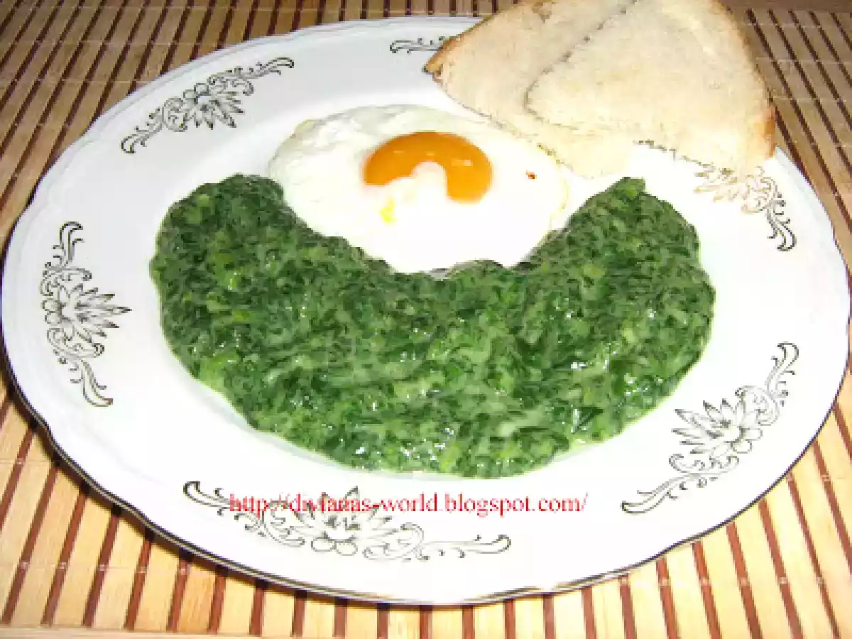 SOS DE SPANAC CU OCHIURI DE OUA - poza 6