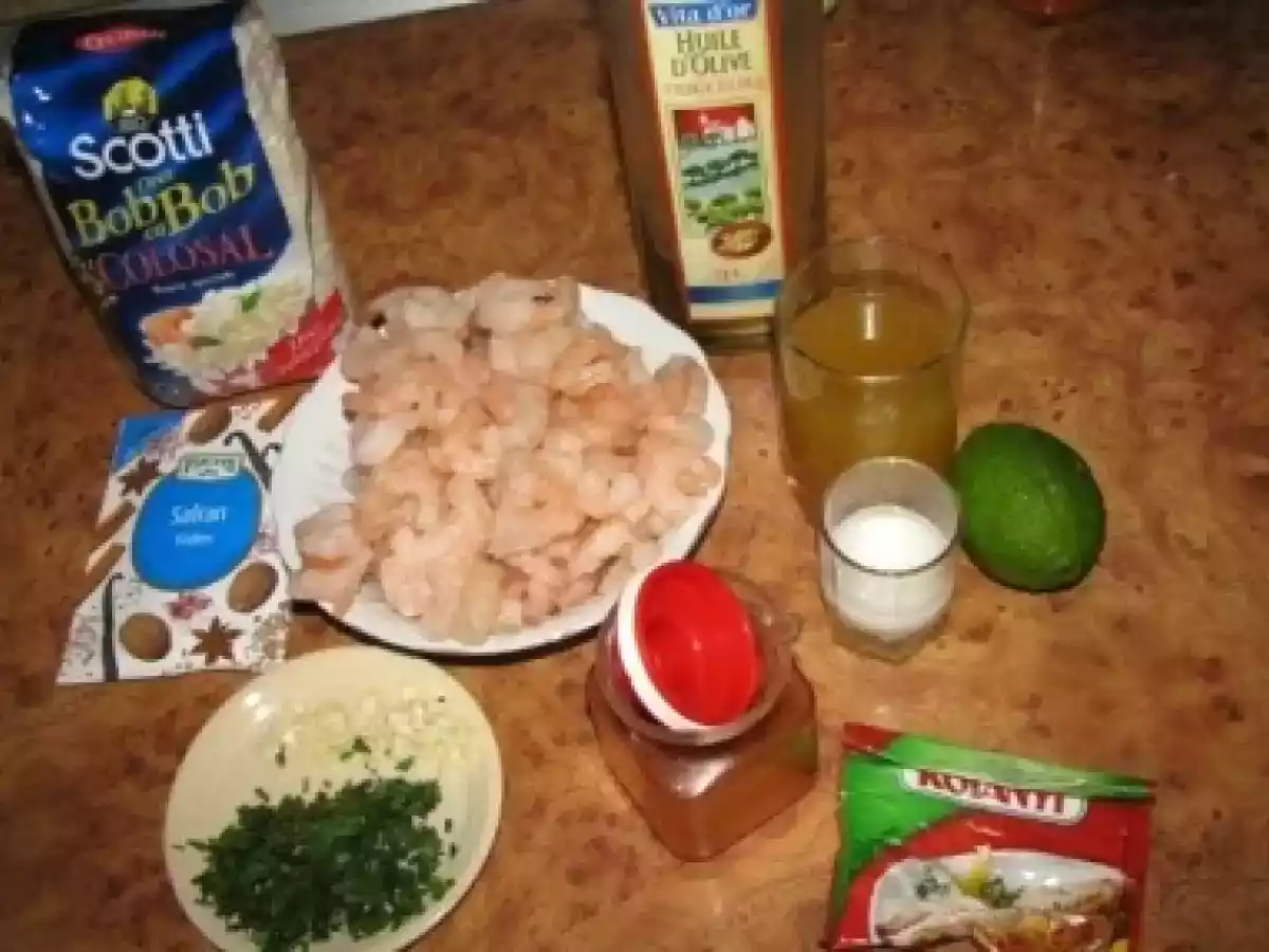 Sote de creveti cu orez auriu - poza 3