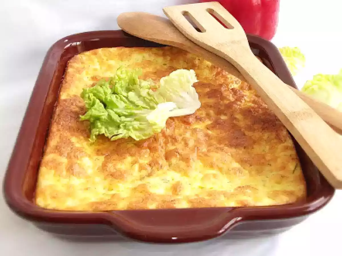 Souffle de branza cu porumb