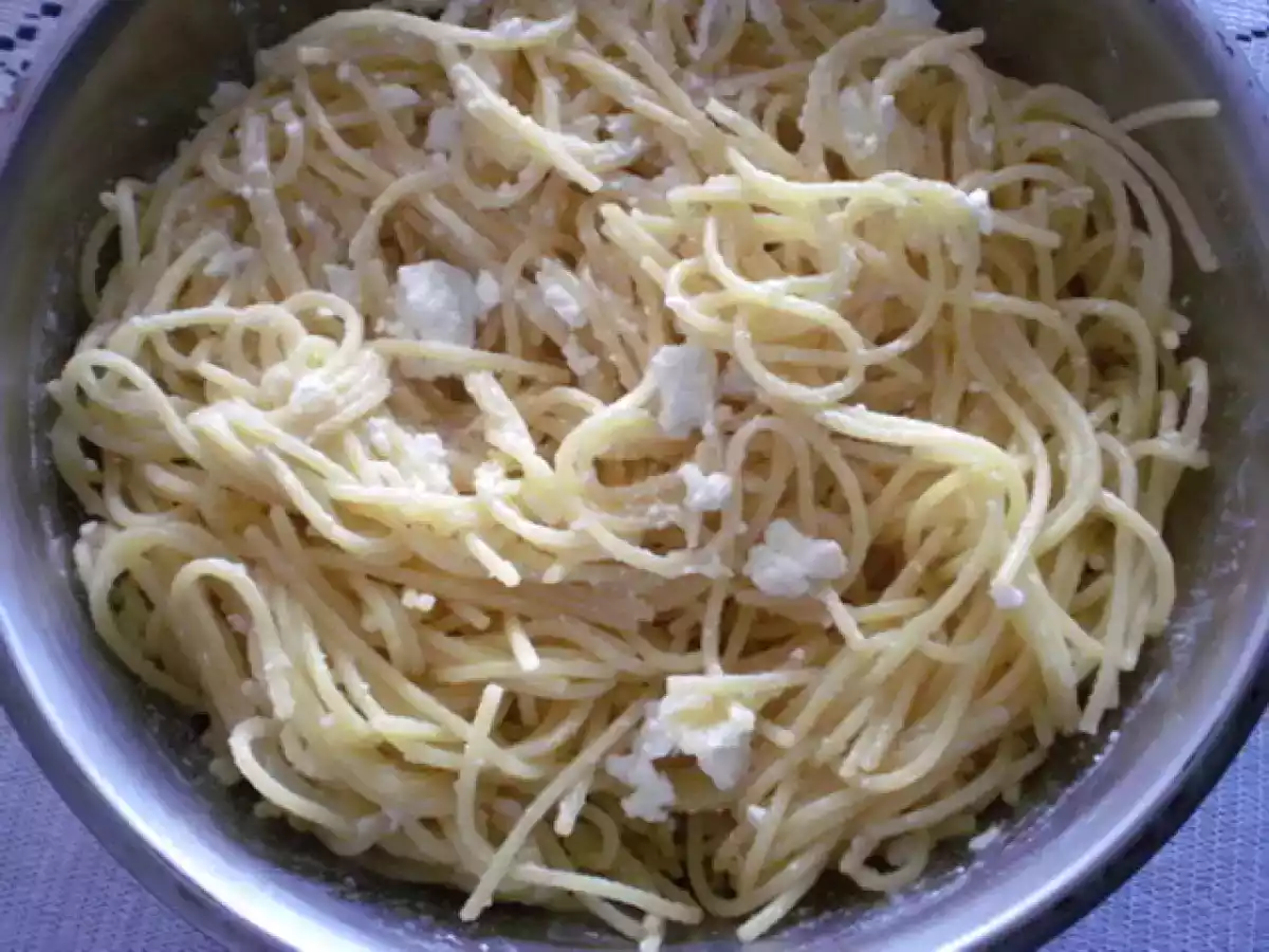 Spaghete cu branza - poza 2
