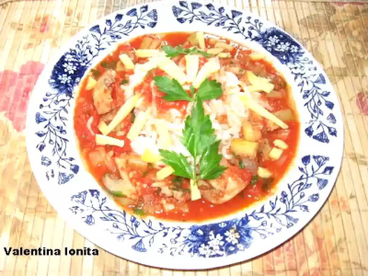 SPAGHETE CU LEGUME - DE POST