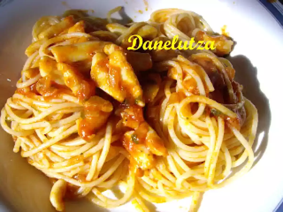 Spaghetti con calamari - poza 4