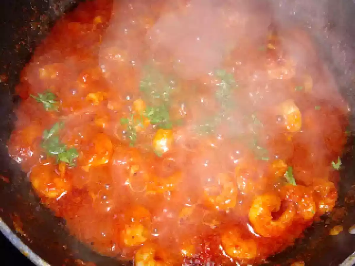 Spaghetti con i gamberi - poza 2