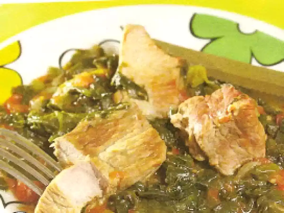 Spanac cu carne de vita