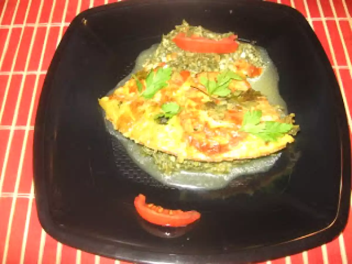 Spanac cu cascaval la cuptor - poza 2