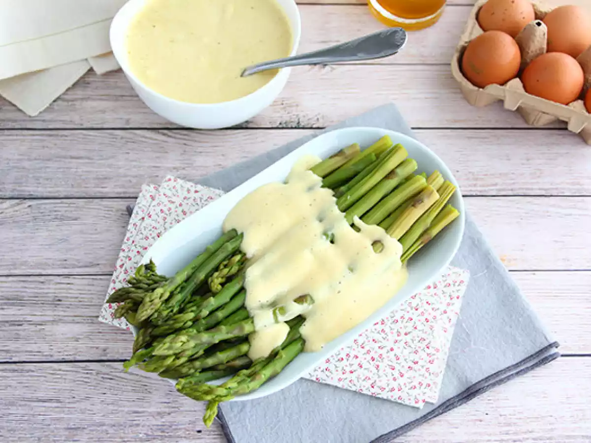 Sparanghel cu sos mousseline - poza 2