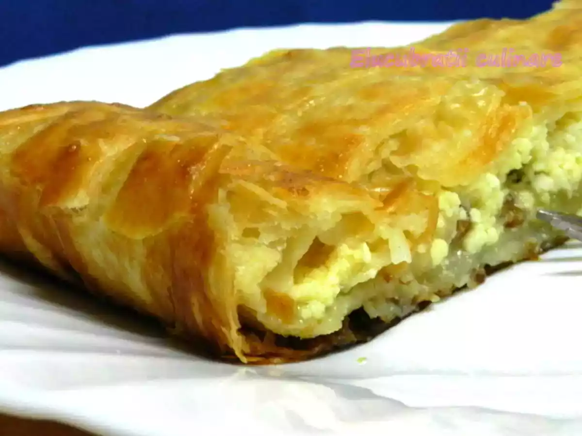 Ștrudel cu brânză