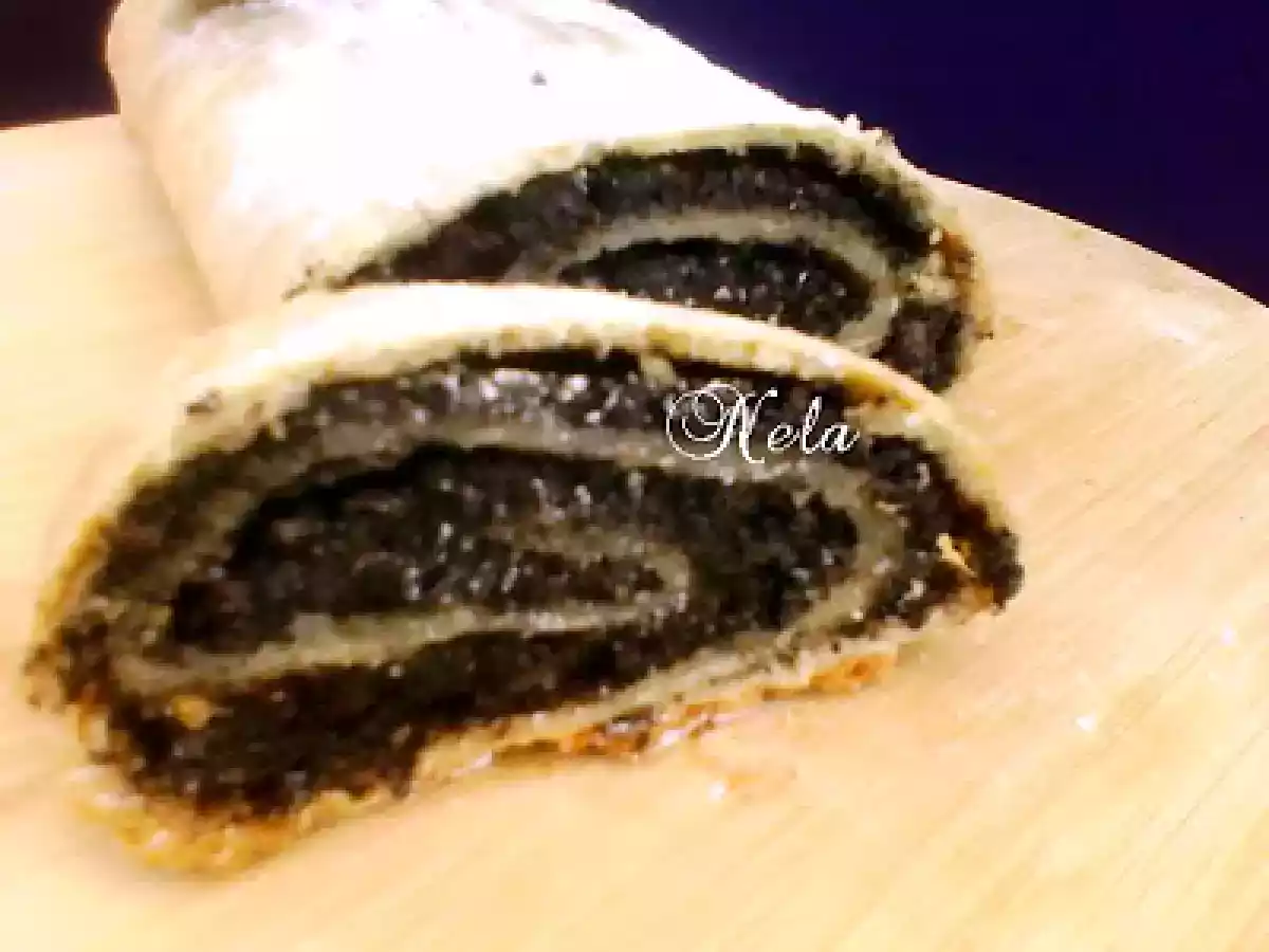 Strudel cu mac si visine - poza 2