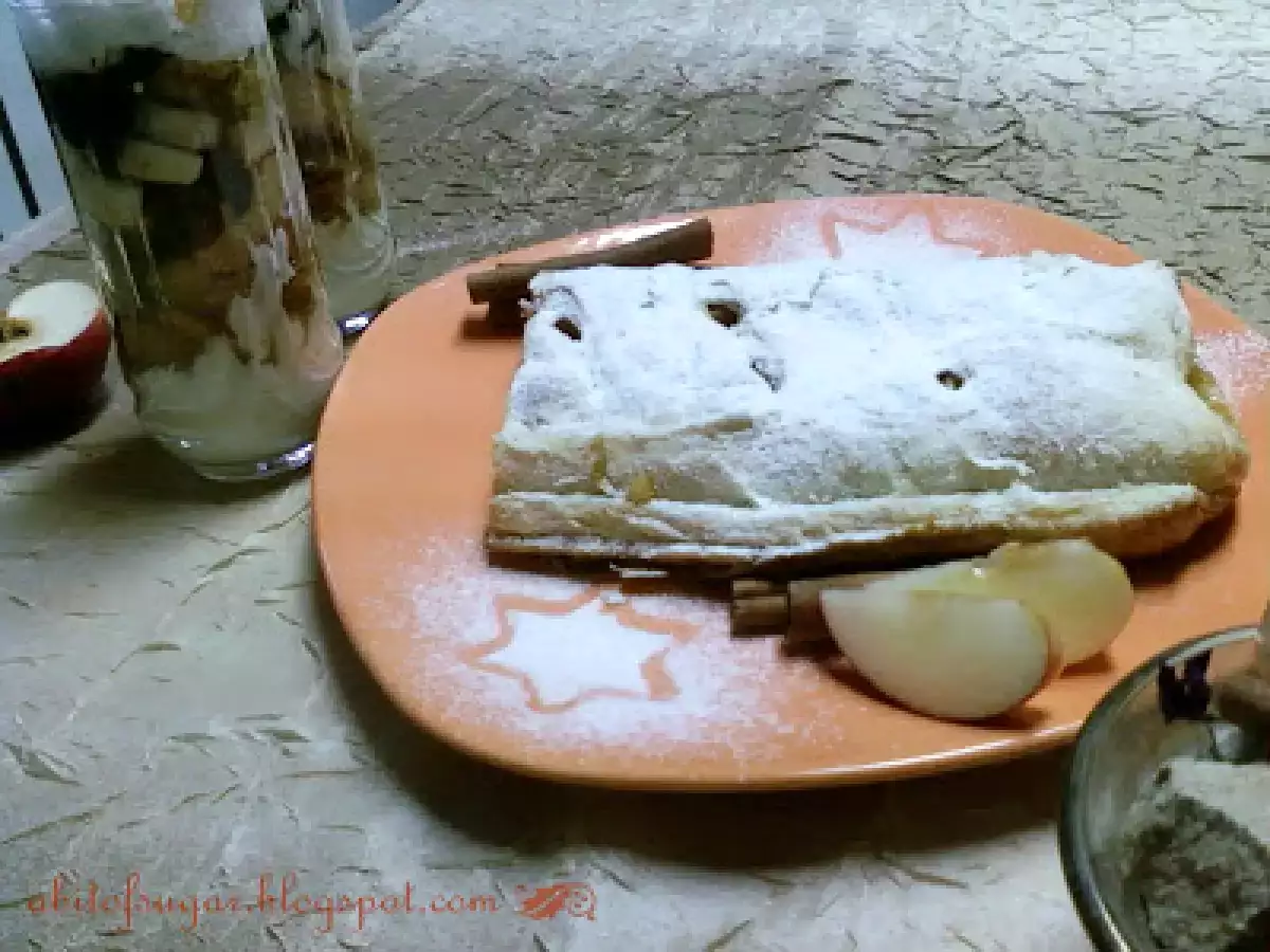 Strudel cu mere caramelizate - poza 2