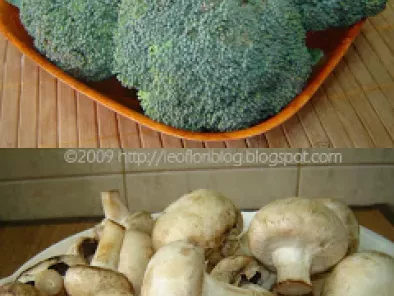 Sufleu de broccoli si ciuperci (montignac) - poza 2
