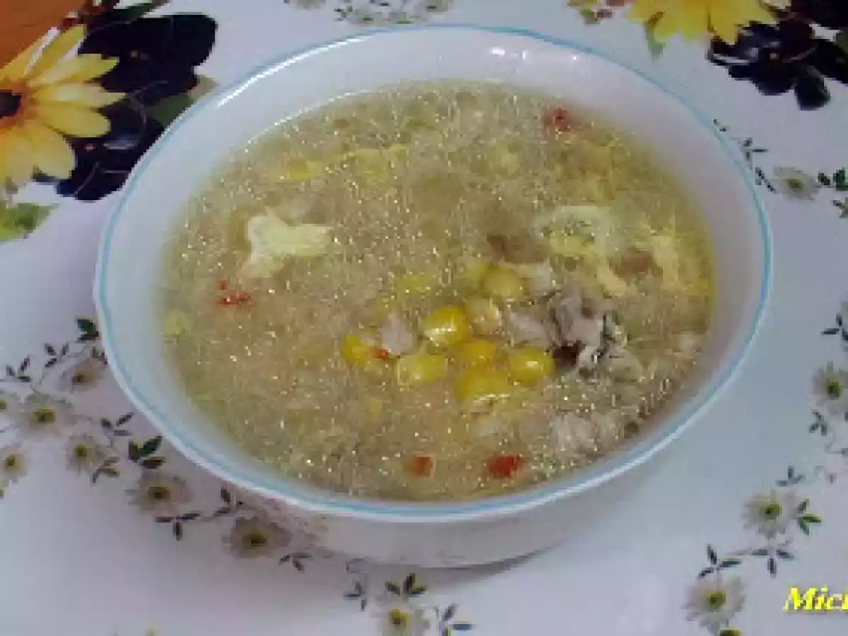 Supa chinezeasca de porumb