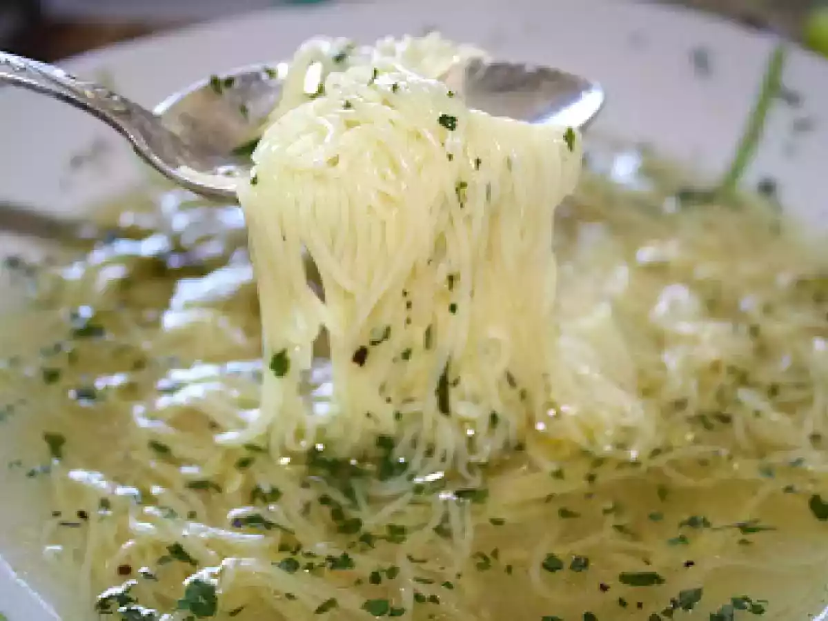 Supa clara de pui - poza 2