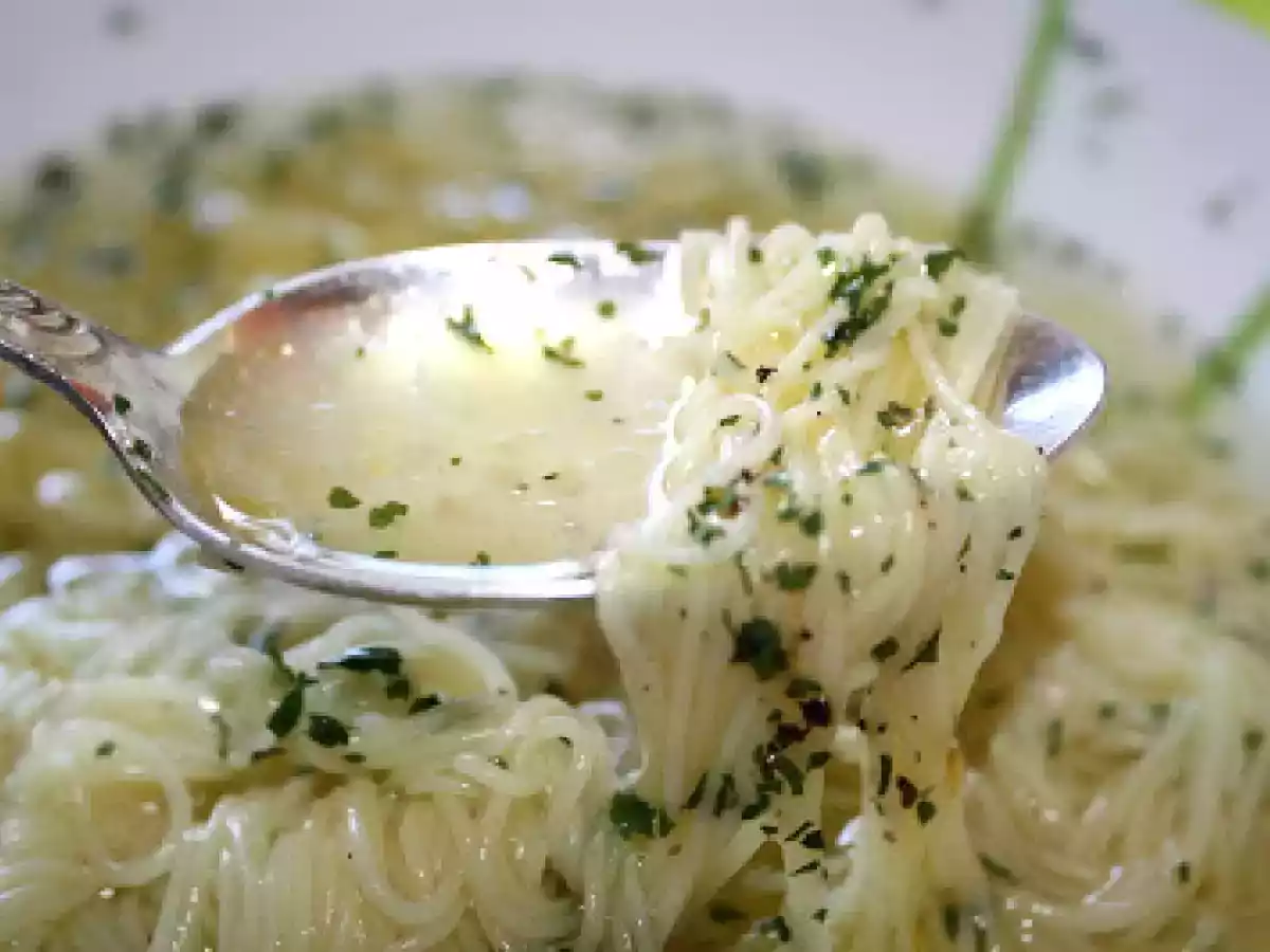 Supa clara de pui - poza 4