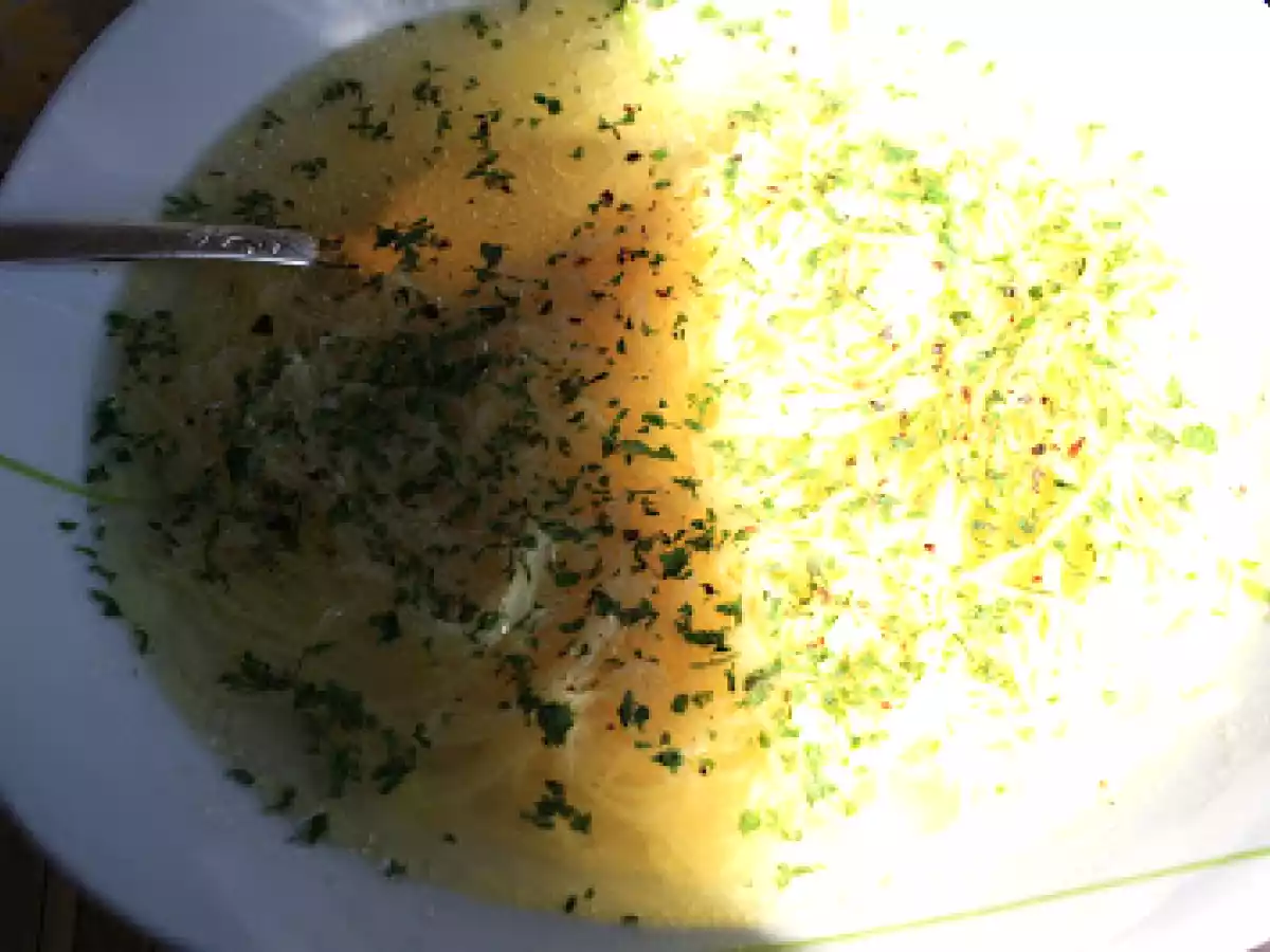 Supa clara de pui - poza 5