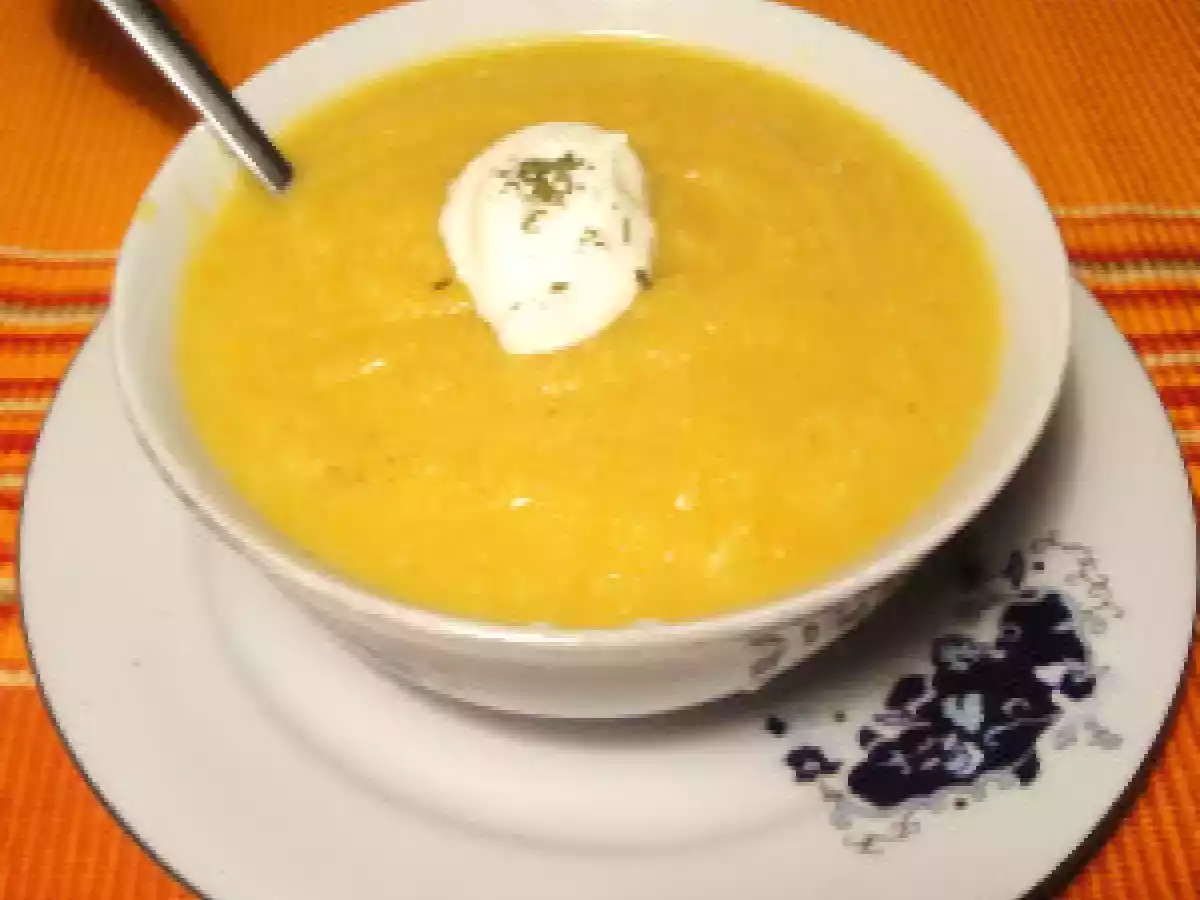 Supa crema de anghinare