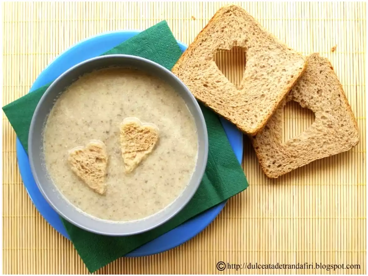 Supa crema de ciuperci