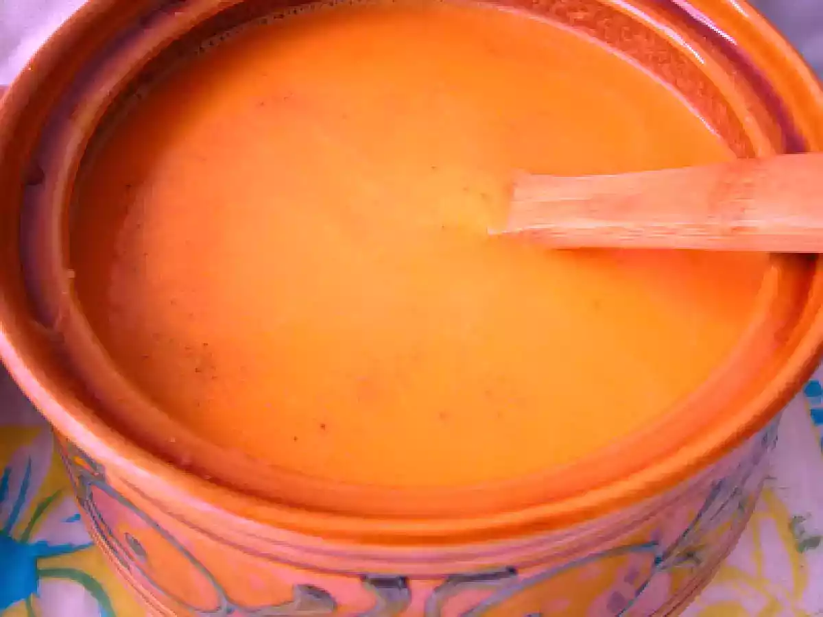 Supa crema de morcovi