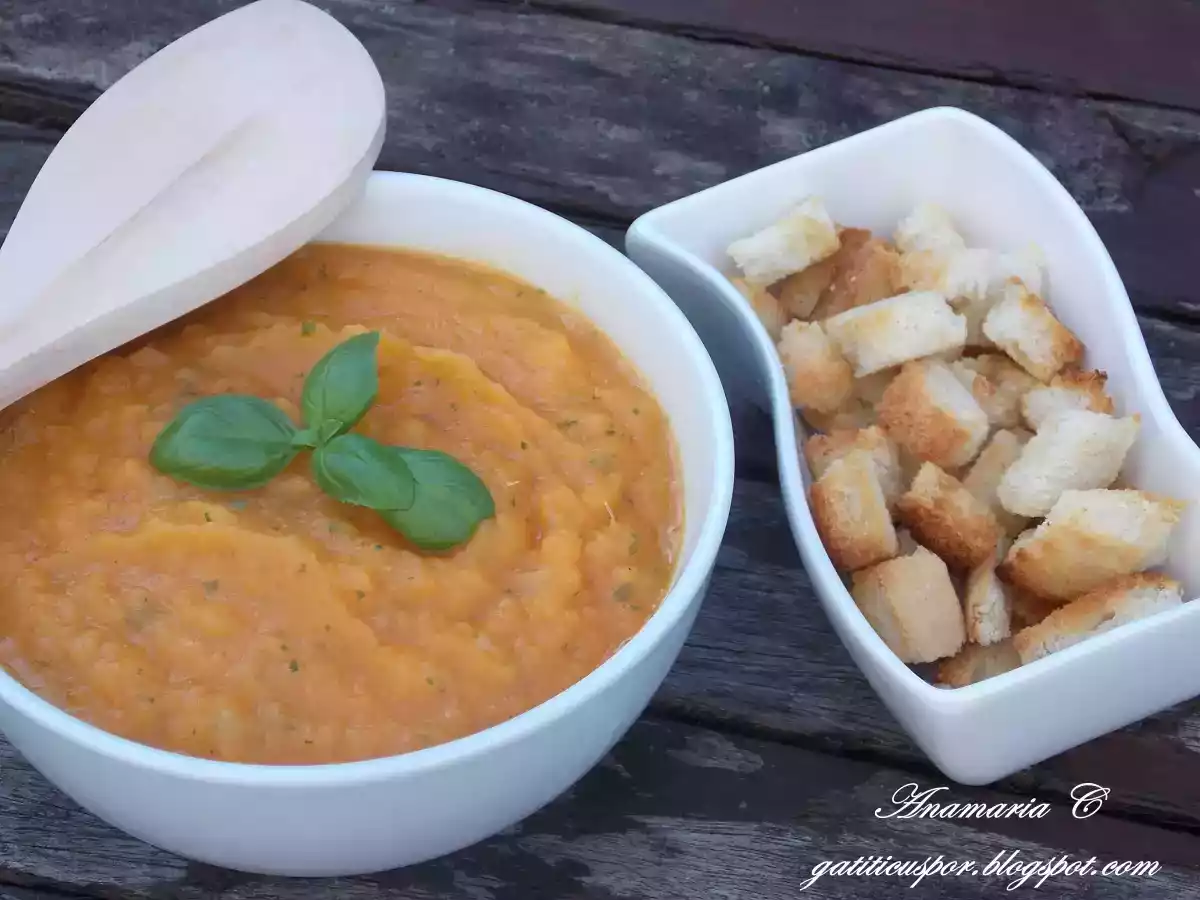 Supa Crema De Morcovi Cu Ghimbir - poza 2