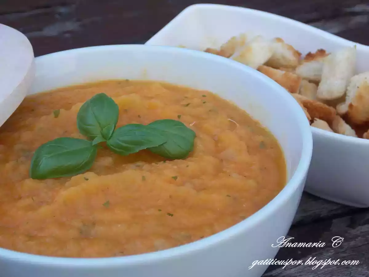 Supa Crema De Morcovi Cu Ghimbir - poza 4