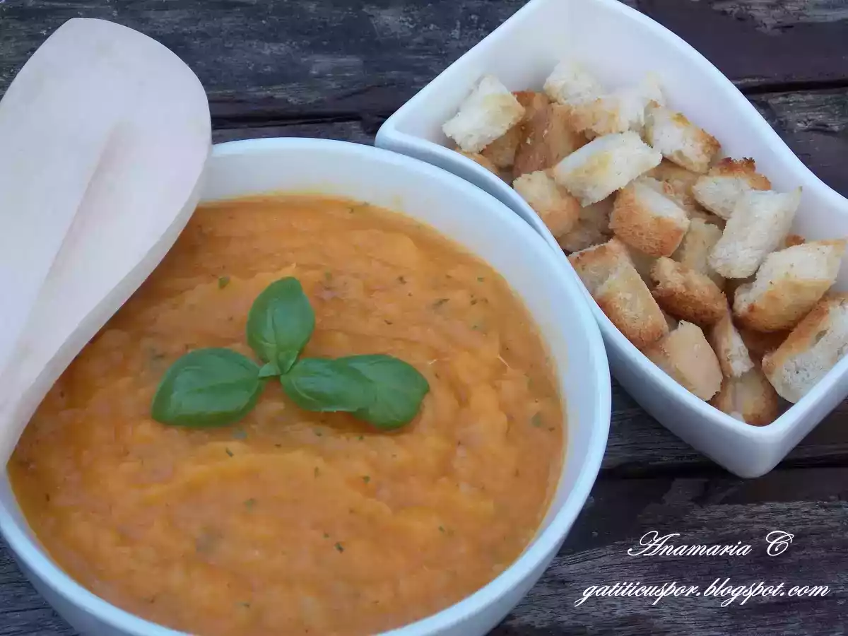 Supa Crema De Morcovi Cu Ghimbir - poza 7