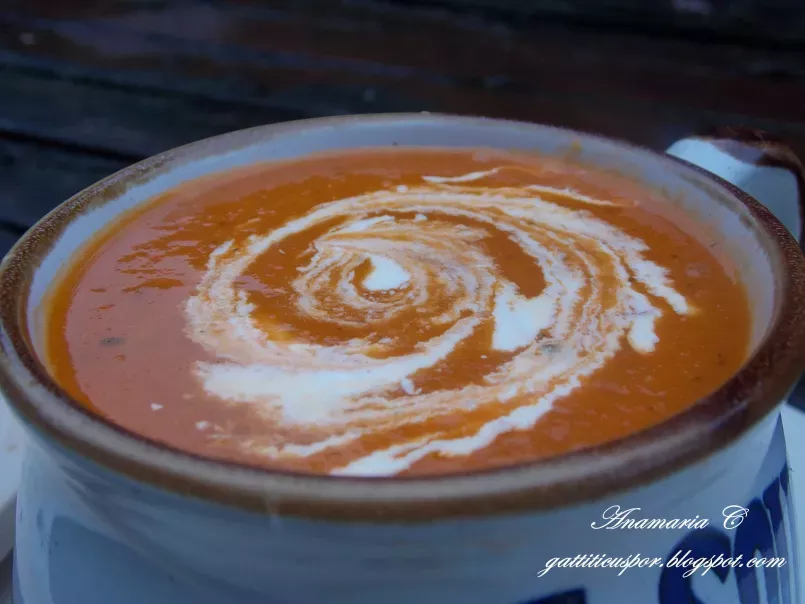 Supa Crema De Rosii A La Jamie Oliver - poza 3