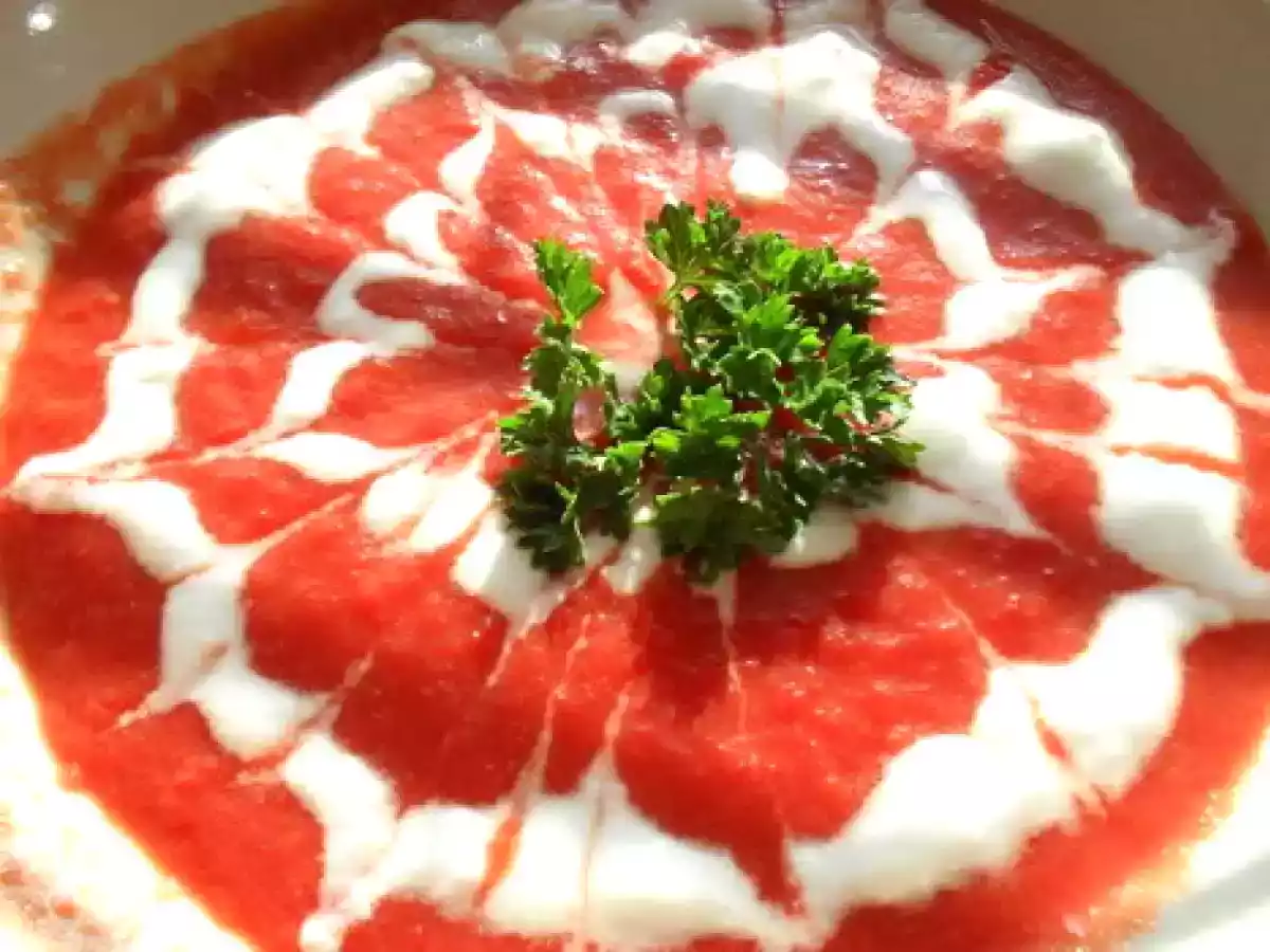 Supa crema de sfecla rosie - poza 3