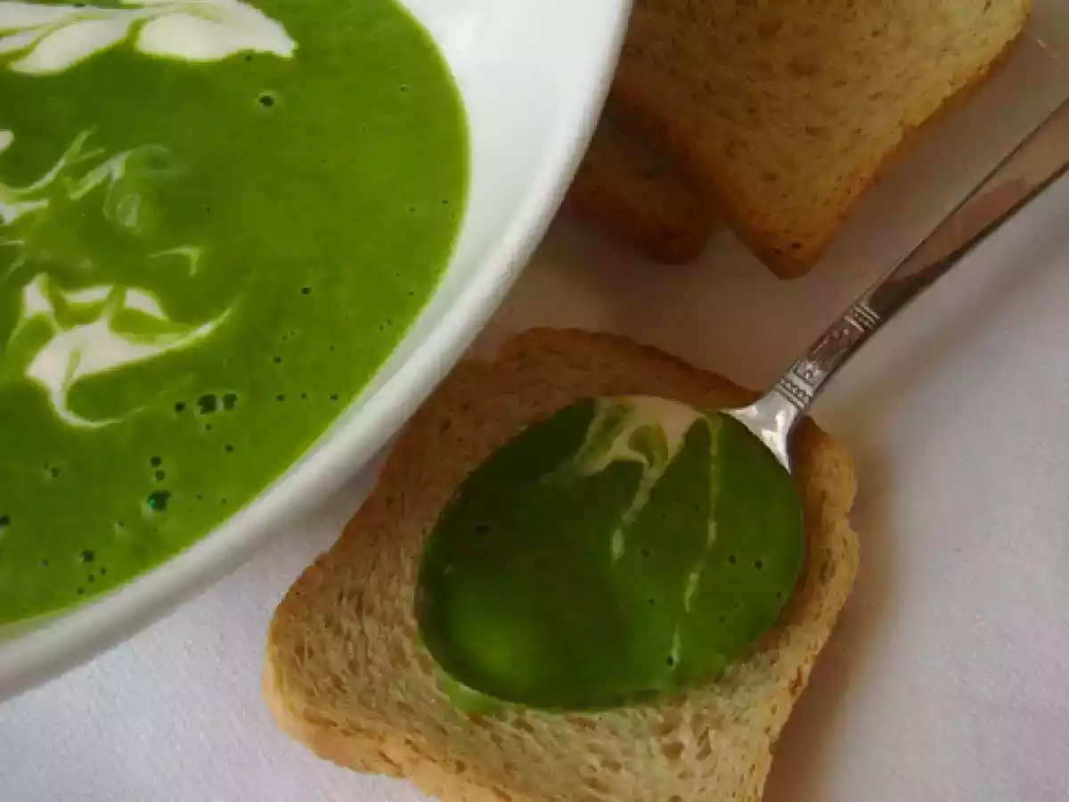 Supa-crema de spanac - poza 2