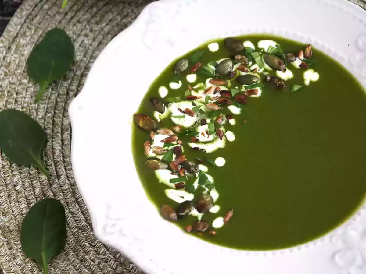 Supă cremă de spanac-Petitchef - poza 3