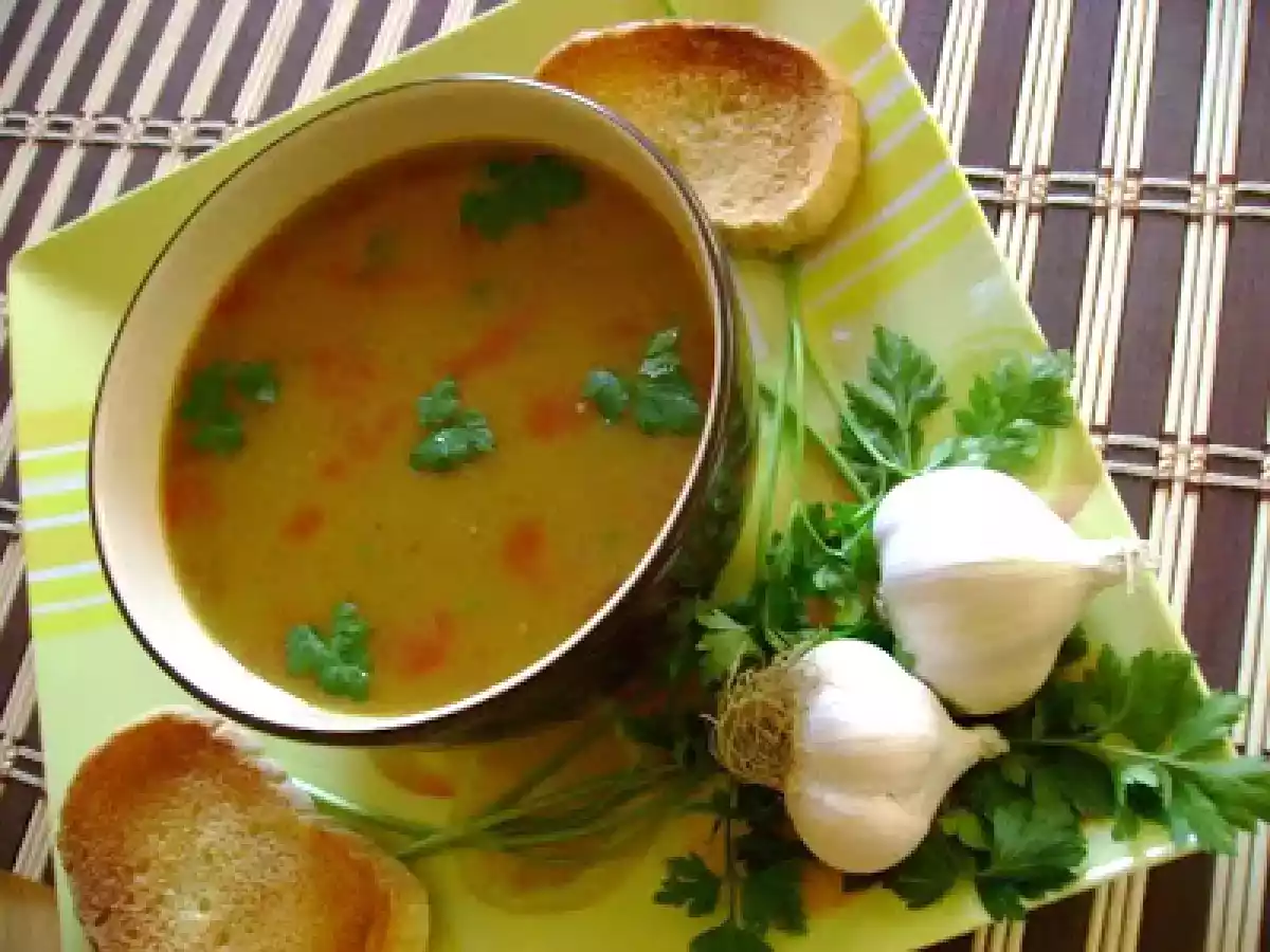 SUPA CREMA DE USTUROI CU LEGUME