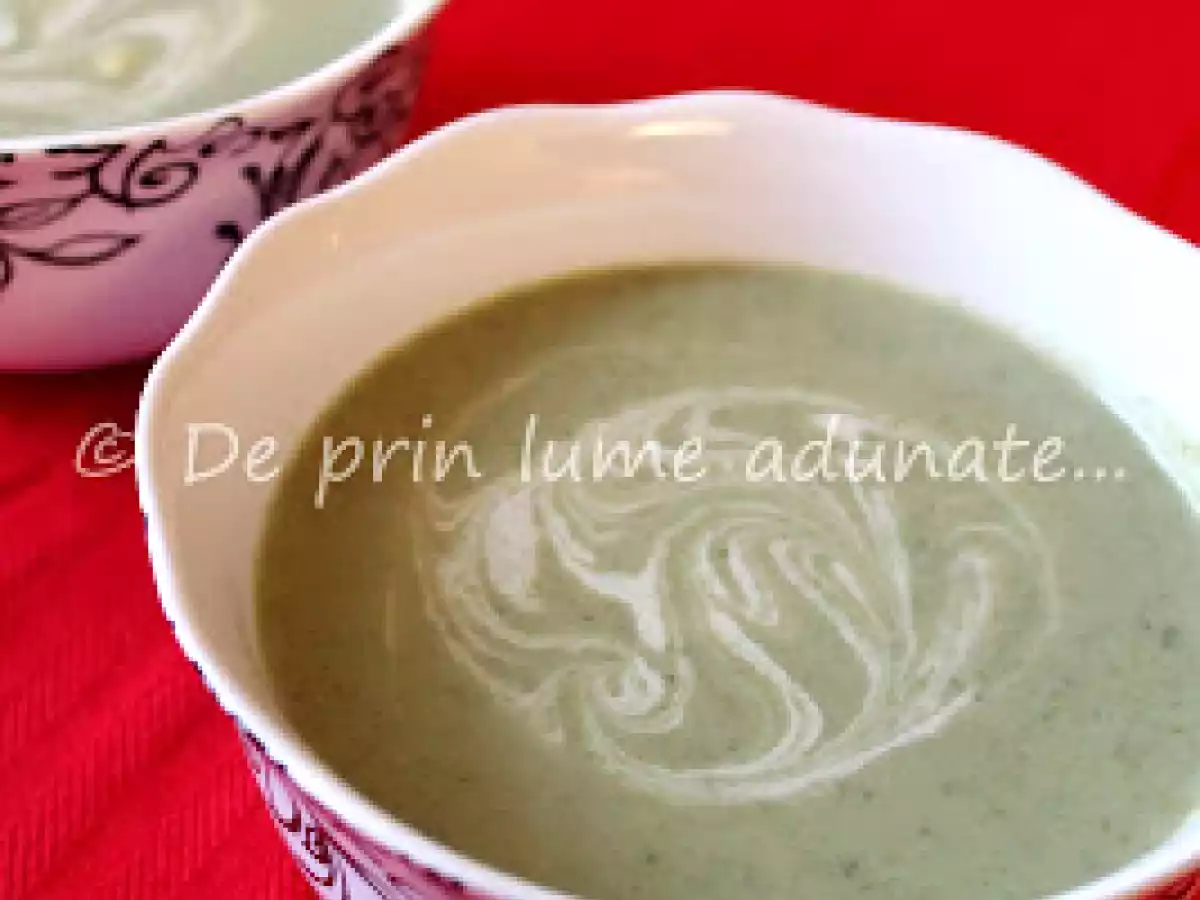 Supa de cartofi si spanac - poza 2