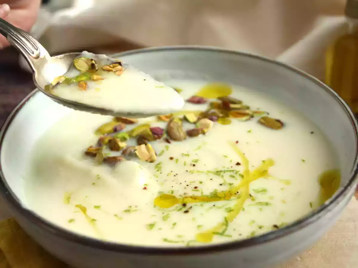 Supa de conopida si fistic - poza 4