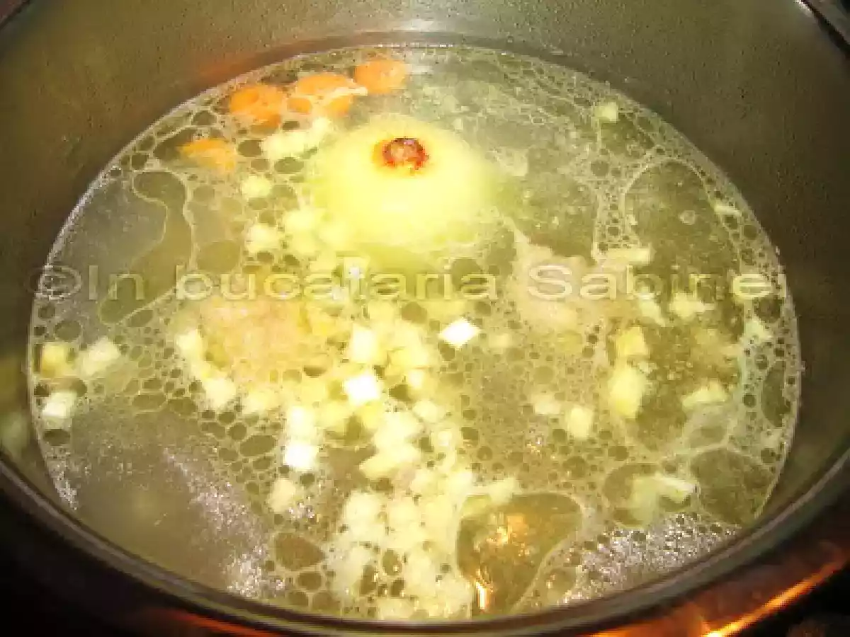 SUPA DE CURCAN CU TAITEI DE CASA