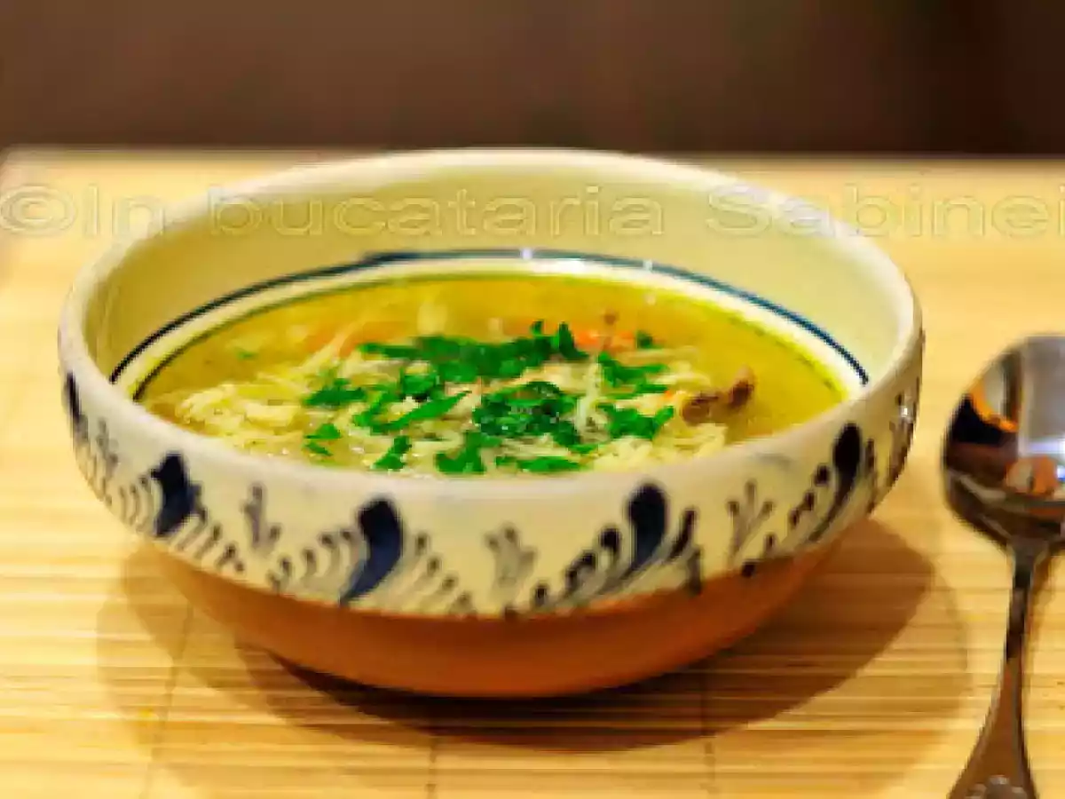 SUPA DE CURCAN CU TAITEI DE CASA - poza 3