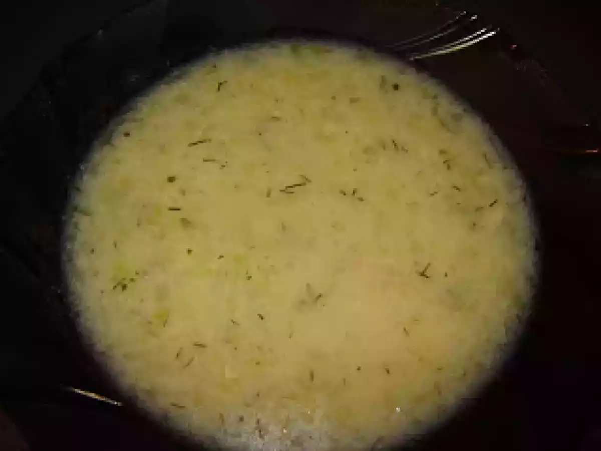 Supa de dovlecel cu smantana - poza 2